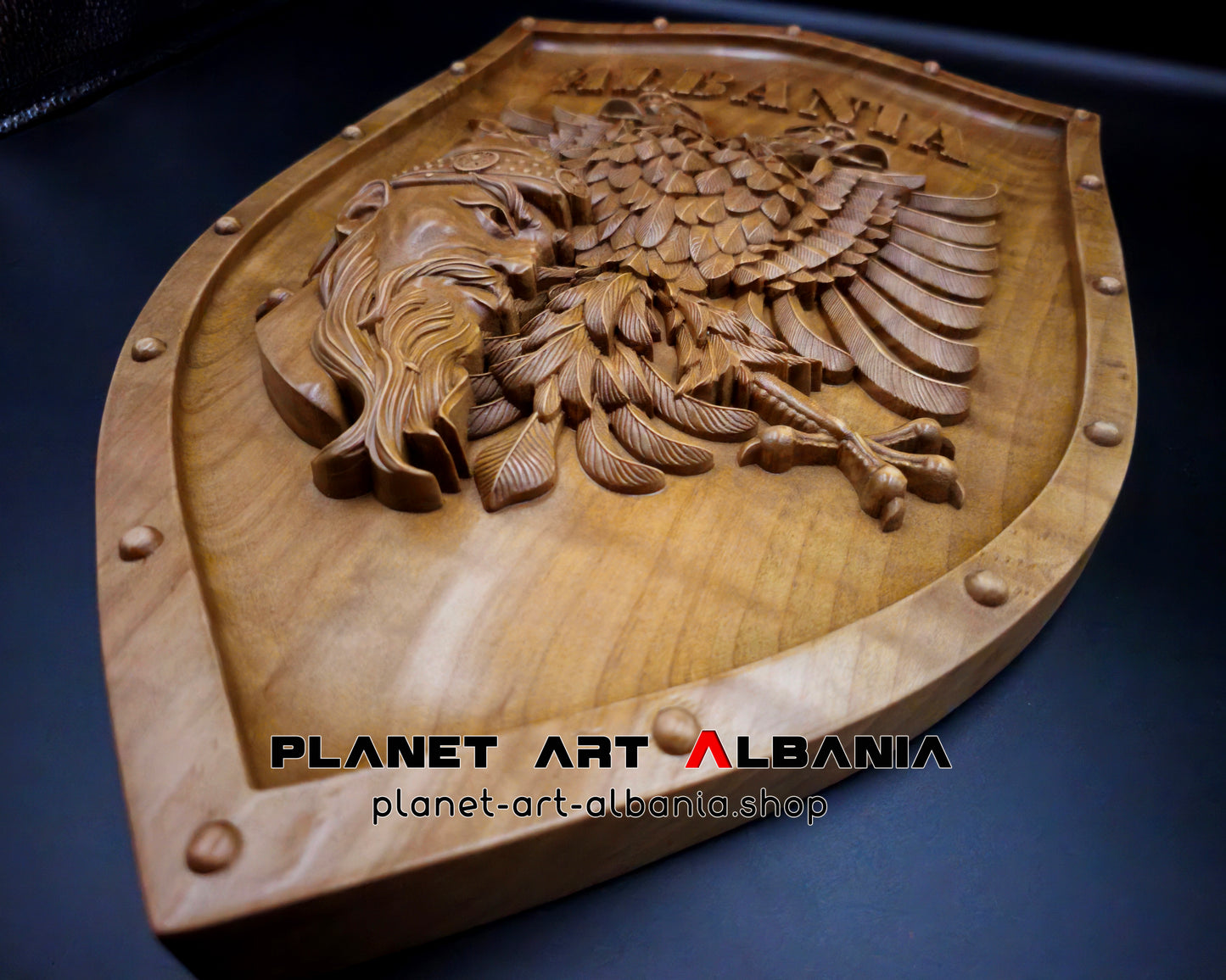 Albanian ShieldEagle & Skënderbeu (Skenderbeu) , 1001 ABCOO