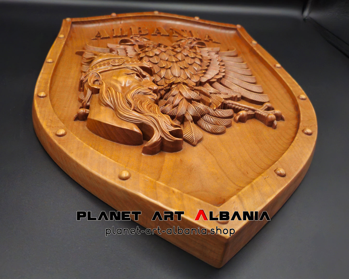 Albanian Shield Eagle & Skënderbeu (Skenderbeu), 1005 ABCOO