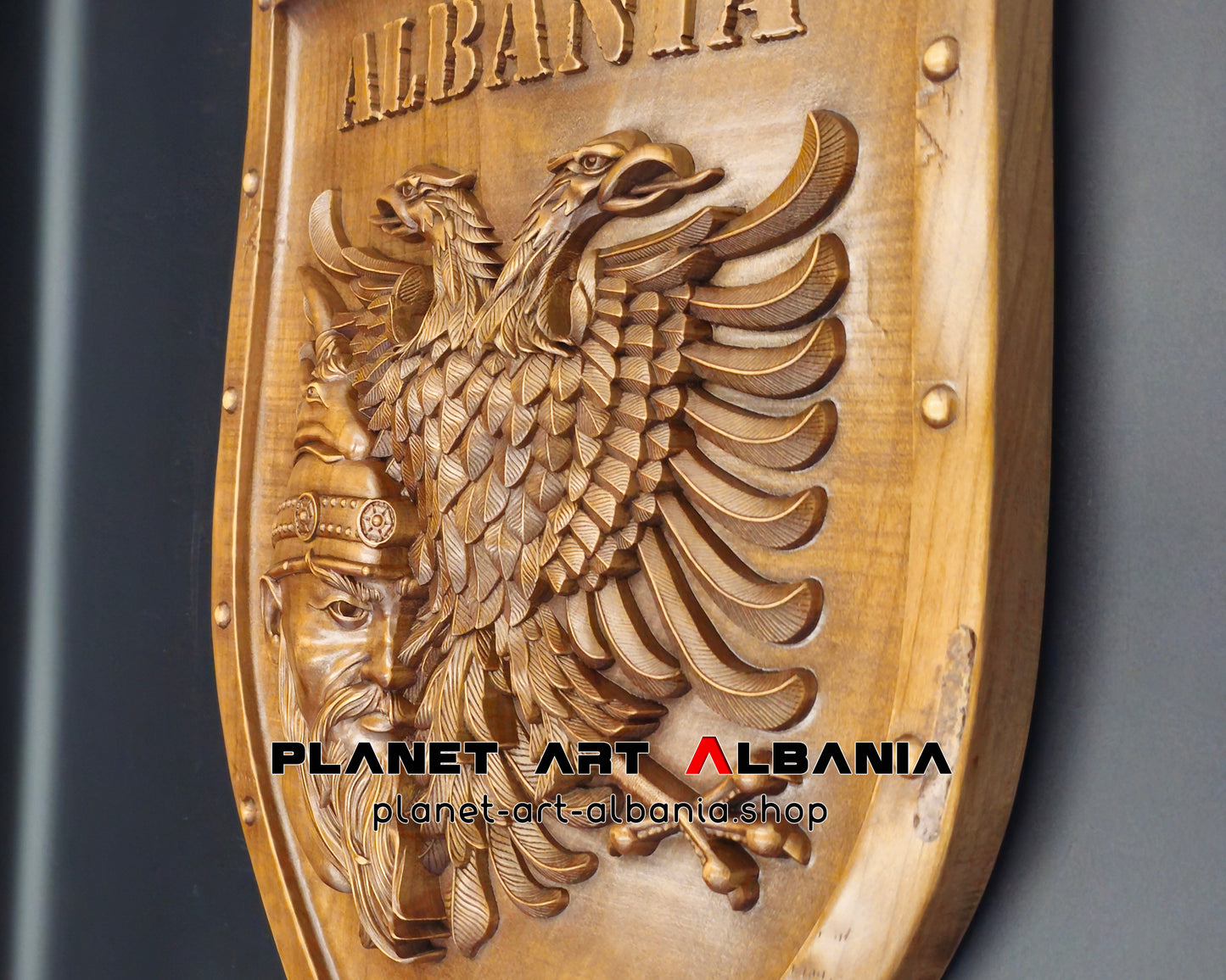Albanian Shield Eagle & Skënderbeu (Skenderbeu) , 1002 ABCOO