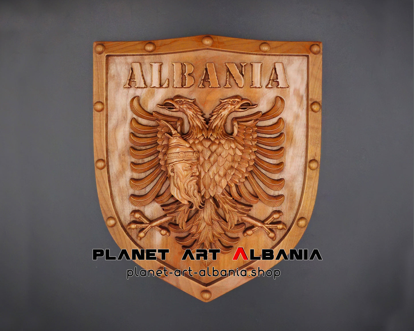 Albanian Shield Eagle & Skanderbeg (Skenderbeu), 2004 HOOO