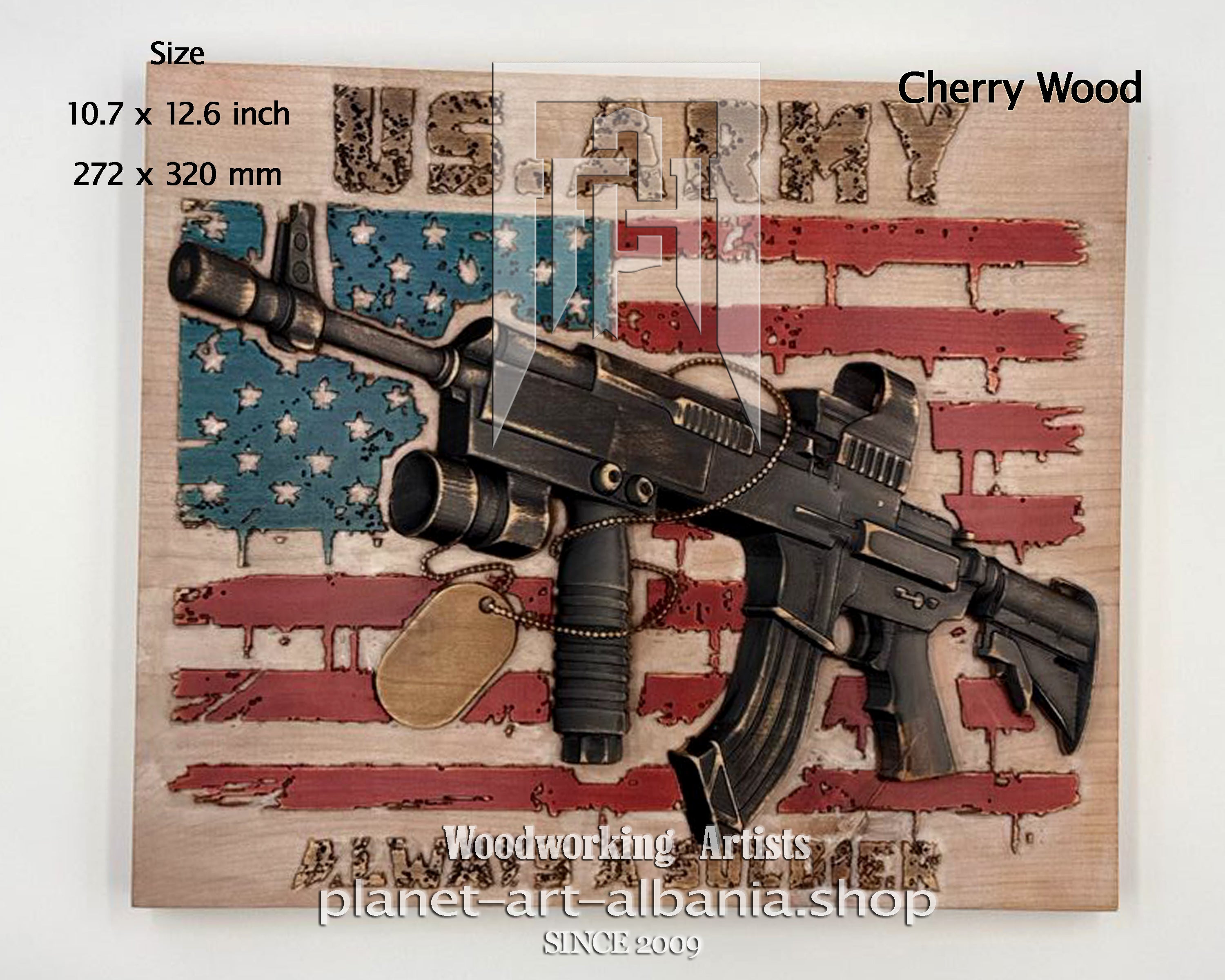 USA Army - Always a Soldier, Wooden Wall Art, Patriotic, CNC